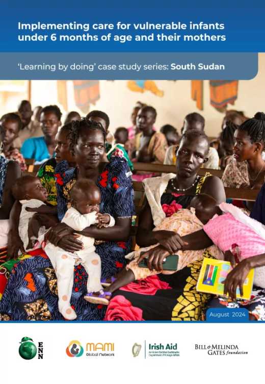 Implementing care for vulnerable infants under 6 months of age and their mothers: South Sudan